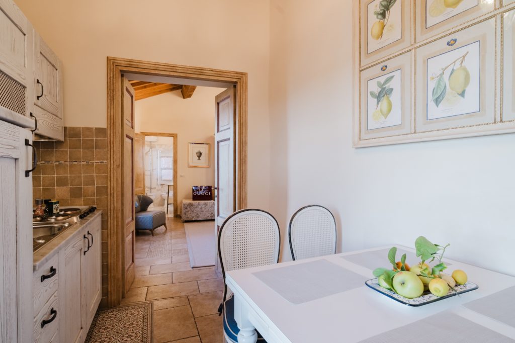 cucina privata appartamenti vacanze toscana